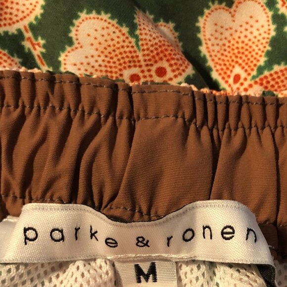 Parke & Ronen Floral Print Swim Trunks - Picture 4 of 5